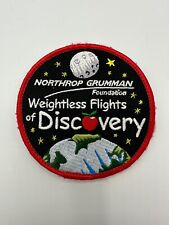Northrop Grumman Weightless Flights Discovery Zero Gravity Patch Rare NASA picture