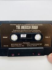 THE AMERICAN INDIAN CULTURAL ISSUES SMITH KLINE MEDICAL TAPE RARE 1976 CASSETTE picture