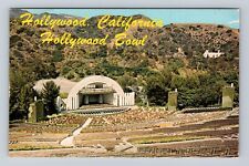 Hollywood CA-California, Hollywood Bowl, Amphitheater, Vintage Souvenir Postcard picture