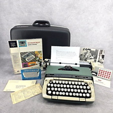 Vintage 1960 Smith Corona Classic 12 Portable Typewriter W/ Case Working Perfect picture