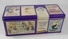 Vintage Cadbury Chocolate Covered Biscuits Empty Tin  8.75