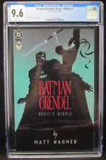 1993 DC Comico Batman/Grendel: Devil's Riddle #1 CGC 9.6 Near Mint+ picture