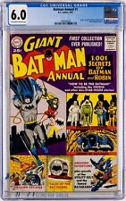 Batman Annual #1 (1961) - KEY Secrets of the Utility Belt - CGC 6.0 picture