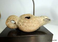 Roman Oil Lamp A Very Old Terracotta Clay Oil Lamp # picture