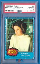 1977 Star Wars -  Princess Leia Organa  - Topps Series 1 Blue Card #5 picture
