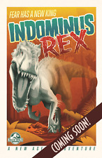 Jurassic World Attraction Poster Print 11x17 Indominus Rex Universal Orlando picture