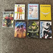 Manga Lot Of  7 Volume 1 Books English picture