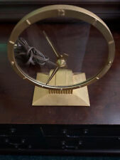 Jefferson Golden Hour Electric Mystery Clock 580-101 FOR PARTS/REPAIR AS IS MCM picture