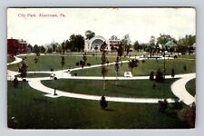 Allentown PA-Pennsylvania, City Park, Band Stand, Antique Vintage Postcard picture
