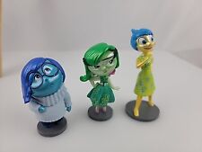 Disney Pixar Inside Out Mini Figure Joy Sadness & Disgust Cake Toppers picture