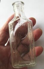 Owens Bottle Company, 3ii 60cc Medicine Bottle, about 1920,  Charleston WV Plant picture
