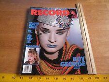 1985 RECORD Boy George and Culture Club magazine ORIGINAL Madonna picture