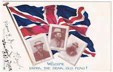 UK BOER WAR ENGLAND WELCOMES THE DEFEATED POSTED 1902 TO DOUGLAS ROSS, BELGE picture