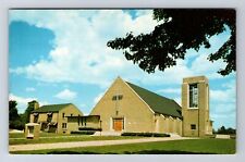 Sturgis MI-Michigan, Trinity Lutheran Church, South Lakeview, Vintage Postcard picture