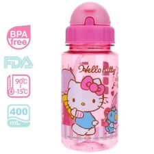 Hello Kitty ECOZEN BPA Free Non-Phthalate Straw Water Bottle Kids Baby picture