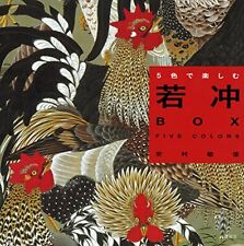 Jakuchu Ito Box Five Colors Art Works Book Mid-Edo Period Artist F/S w/Tracking# picture