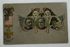 Spanish American War Veterans Dewey McKinley Postcard picture