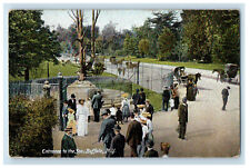 1908 Entrance To The Zoo, Buffalo New York NY Perrysburg NY Posted Postcard picture