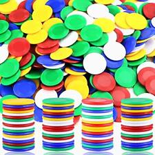 300 Plastic Poker Chips, Poker Card Game Chips Bulk for Game Play, Learning M... picture