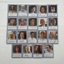 LOST SEASONS 1- 5 LOT OF 19 AUTOGRAPHED CARDS Rittenhouse 19 AUTOS🔥🔥 picture