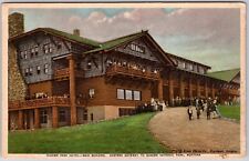 Glacier National Park Montana Hotel And Main Building DB Postcard   picture