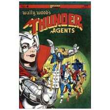 Wally Wood's T.H.U.N.D.E.R. Agents #4 in Near Mint condition. Deluxe comics [g picture