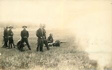 Postcard RPPC 1920s Military Target Practice Camp 23-5542 picture