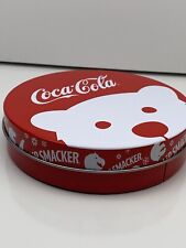 Collectible Coca-Cola Polar Bear Round Tin Canister,  2017 picture