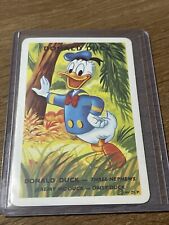 Vintage Rare French Disney 🎥 Card Game Donald Duck Playing Card VERY RARE picture