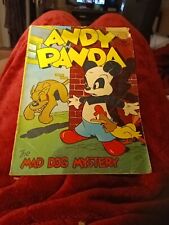 ANDY PANDA(#3) The Mad Dog Mystery 1945 Dell Four Color Comics 85 Golden Age  picture