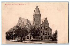 1907 Wayne County Court House Exterior Richmond Indiana IN Unposted Postcard picture