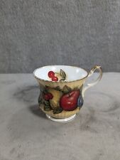 Queen's Fine Bone China Teacup Antique Fruit Series Crownford Made in England  picture
