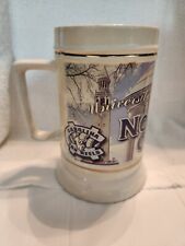 Vintage 1996 UNIVERSITY OF NORTH CAROLINA CHAPEL HILL COFFEE MUG BEER TANKARD picture
