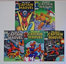 Life of Captain Marvel (1985) 5 Issue Complete Set 1-5 Marvel Comics picture