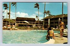 Kauai HI-Hawaii, Poolside Islander Inns, Advertising, Antique Vintage Postcard picture