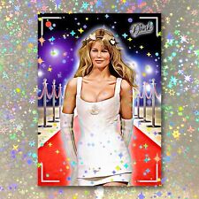 Claudia Schiffer Holographic Photogenic Sketch Card Limited 1/5 Dr. Dunk Signed picture