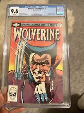 Wolverine Limited Series #1 CGC 9.6 Near Mint+ 1982 White Pages picture