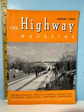 1940 Aug. The Highway Magazine - Highways, Railways & Bridges & Infrastructure picture