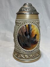 NEW Anheuser Busch Upland Game Birds Series Ruffed Grouse 1997 Stein CS316 picture