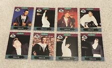 1991 YO MTV RAPS VANILLA ICE COLLECTOR CARD LOT OF 8 NM picture