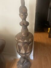 Beautiful Hand carved African Wood Sculpture  picture