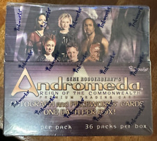 2004 Inkworks ANDROMEDA Reign Of The Commonwealth FACTORY SEALED Box Autograph picture