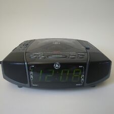 GE 7-4897A CD Player Dual Alarm Clock-AM/FM-White-Corded-2003-Tested Works picture