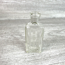 Vintage Lung Saver The Good Cough Syrup Phil’s Pa USA Clear Bottle picture