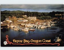 Postcard Depoe Bay Oregon Coast USA picture