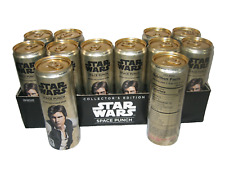 RARE UNOPENED #12 HAN SOLO STAR WARS FULL 12OZ SPACE PUNCH CAN picture