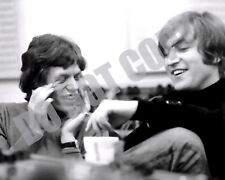 Mick Jagger Rolling Stones John Lennon Beatles Having Coffee 8x10 Photo picture