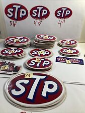 STP vinal Stickers Vintage NASCAR FROM LATE 60s Over 500 picture