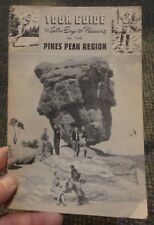 c1942 Pikes Peak Region Guide booklet - Camp Carson just getting started WWII picture