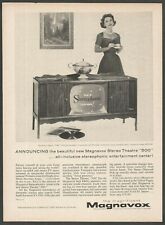 MAGNAVOX Stereo Theatre ''500''-Stereophonic Television - 1959 Vintage Print Ad picture